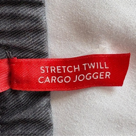 Spanx Stretch Twill Cargo Jogger Pants in Washed Black Women's Size Extra Small - Picture 12 of 14